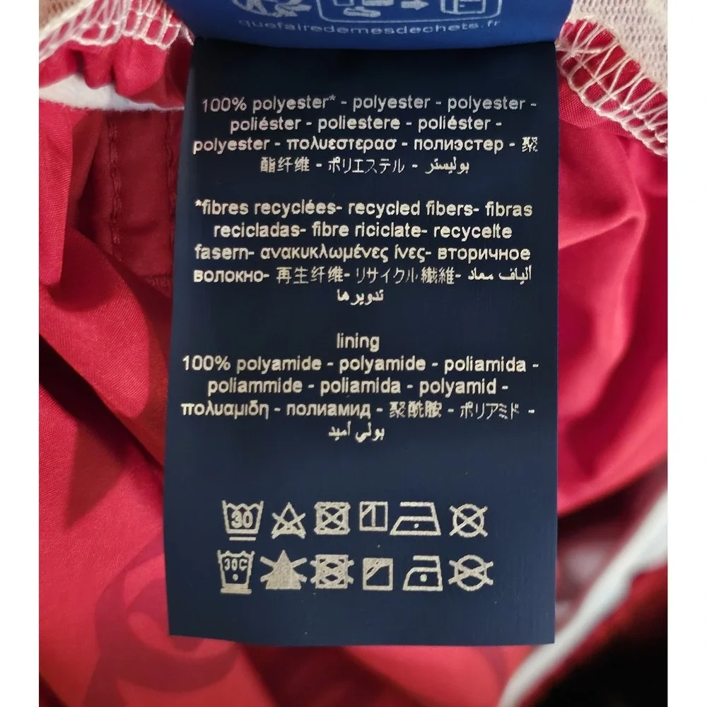 Vilebrequin Moulin Rouge Swim Trunks Men's Size Medium Velvet Ribbons Turtles